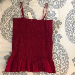 NWT Pink/magenta Anthropologie Top